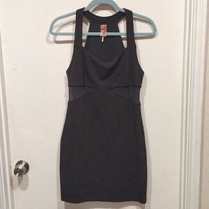 Free People Black Mini Dress